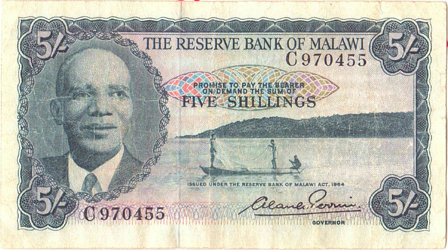 Malawi 5 1964 XF P-1